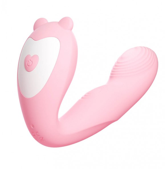 MizzZee - Cute Bear Suction Wearable Vibrators (Connect WeChat Mini Programs - Chargeable)